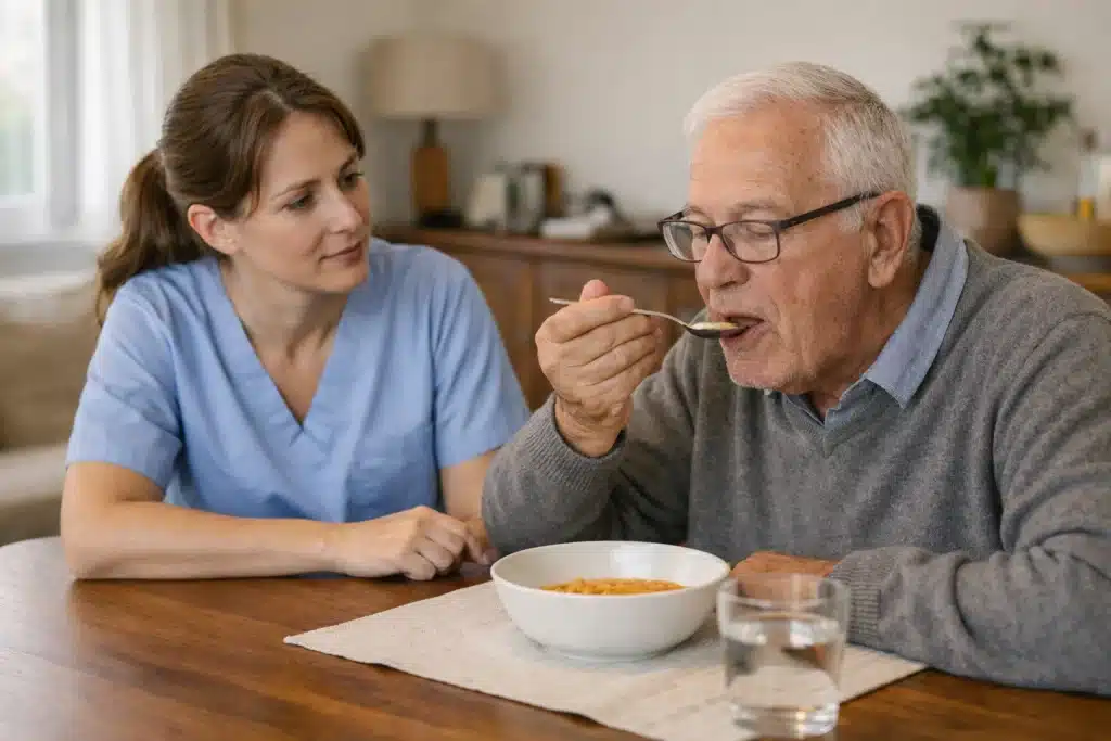 Logopedia a domicilio para el tratamiento de la disfagia
